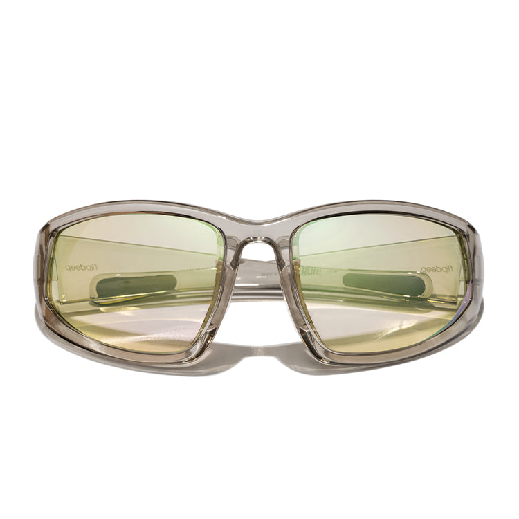 RUN! - dark clear / transition green