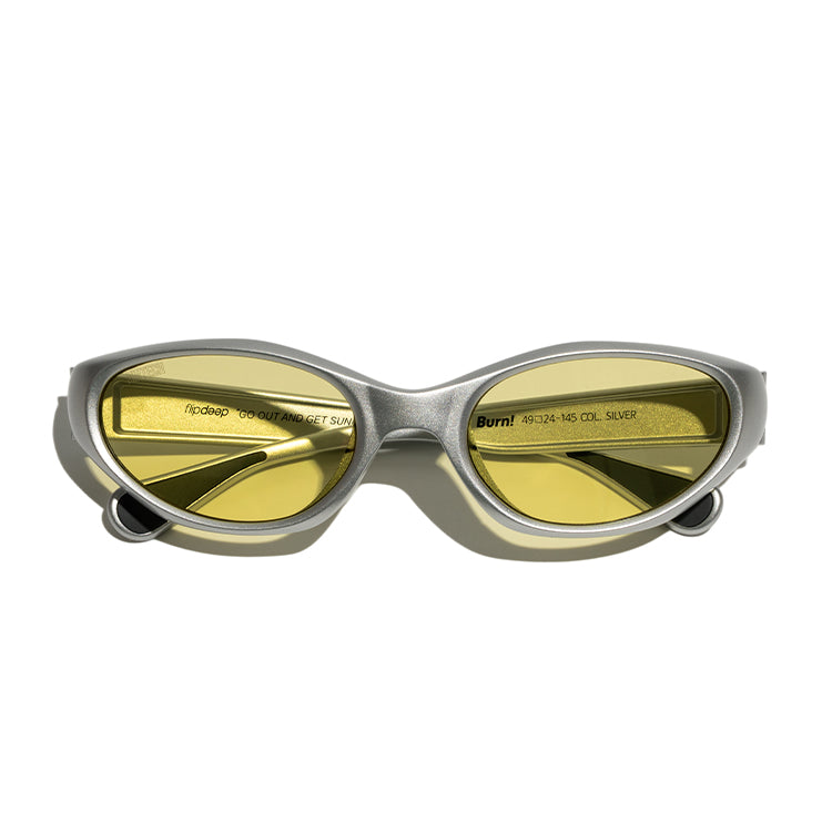 BURN! - silver / yellow