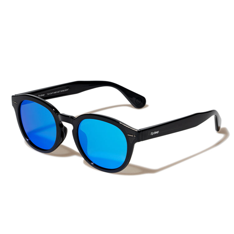 HAE! - black / blue mirror