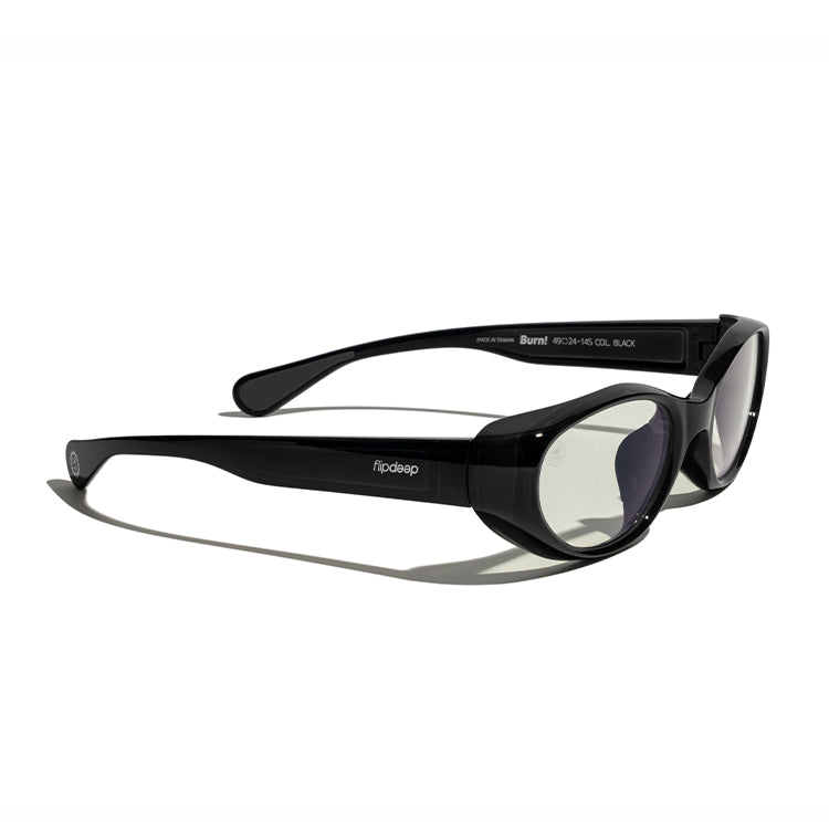 BURN! - black / transition clear