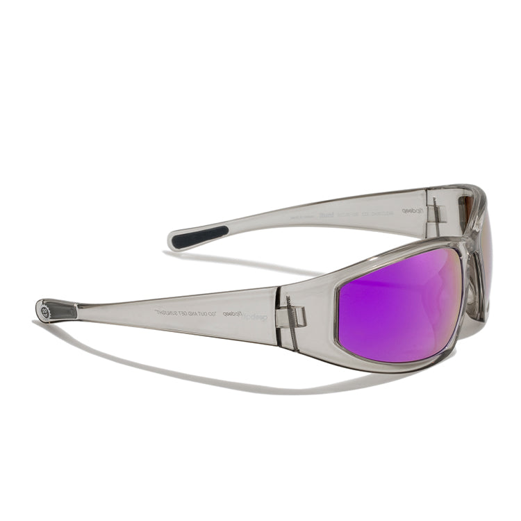 RUN! - dark clear / purple