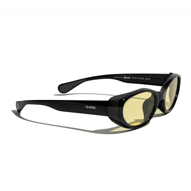 BURN! - black / yellow