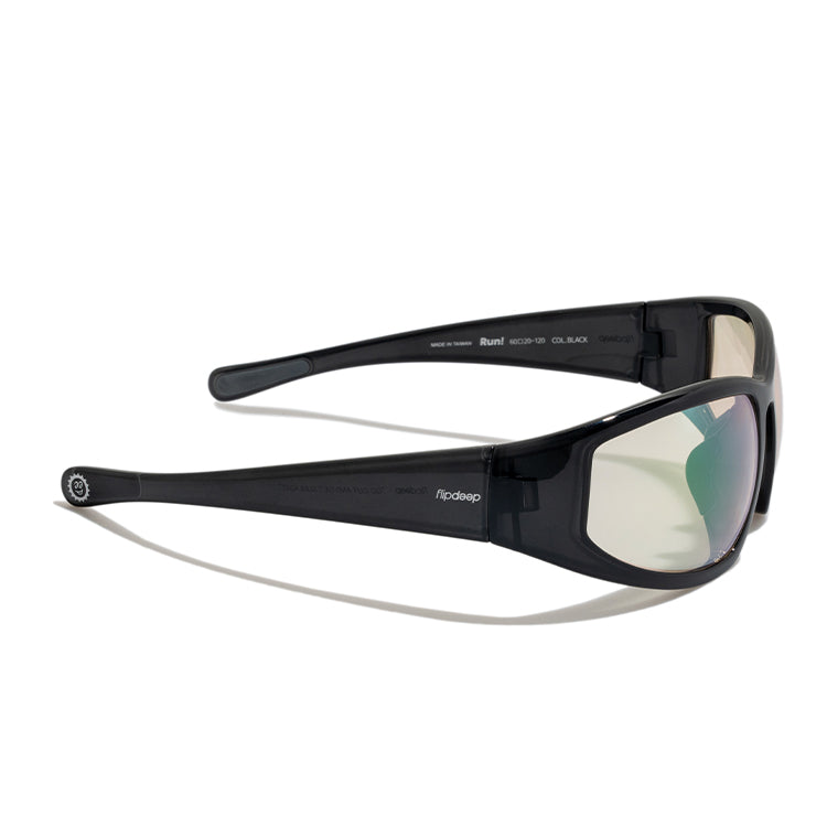 RUN! - black / transition green