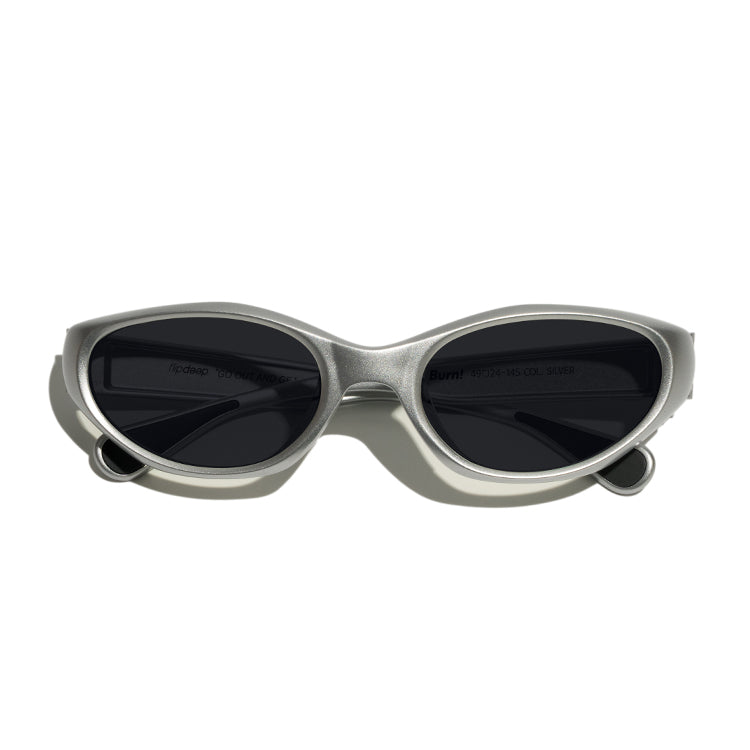 BURN! - silver / transition clear