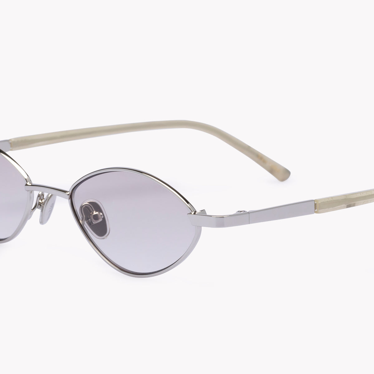 Alaia - silver / brown