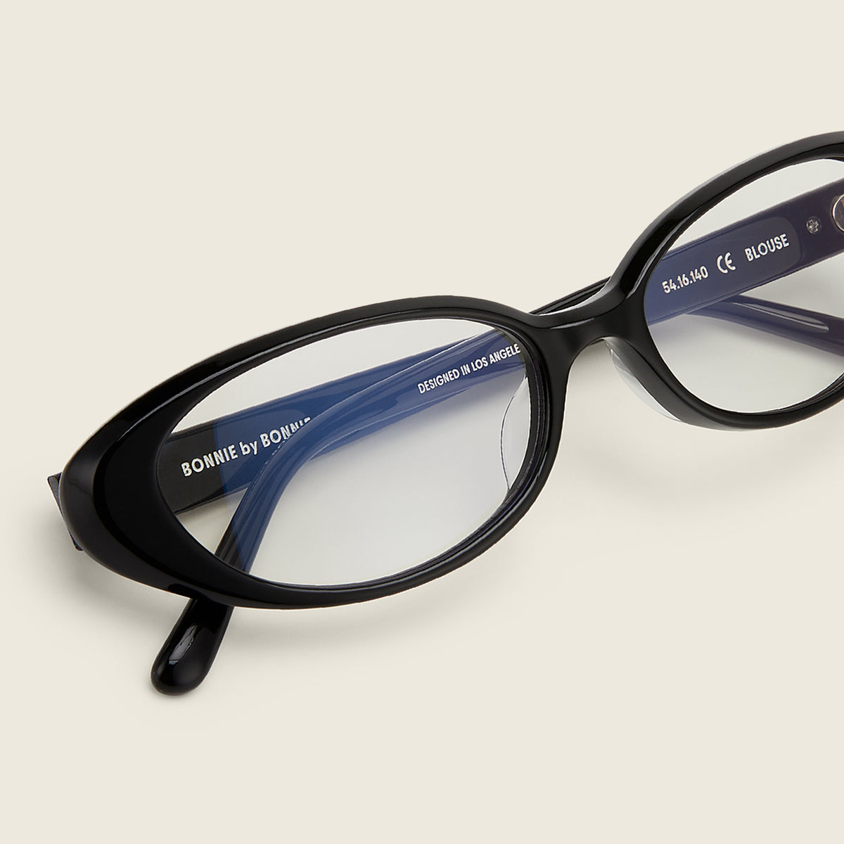 Blouse - black / clear