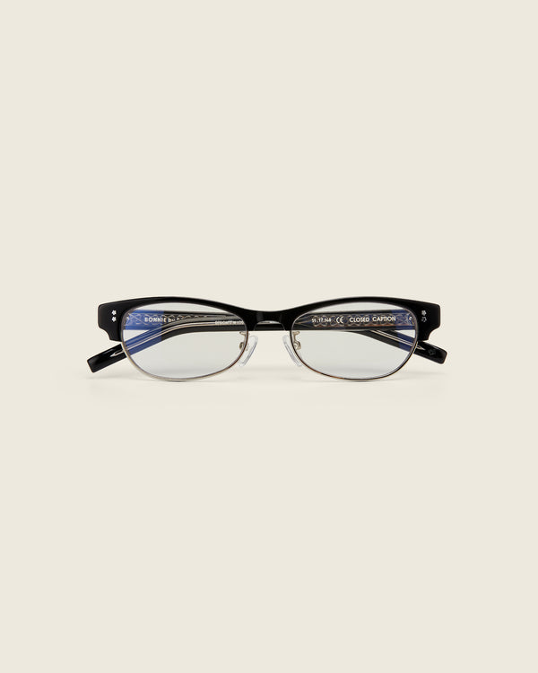 Closed Caption - black /clear