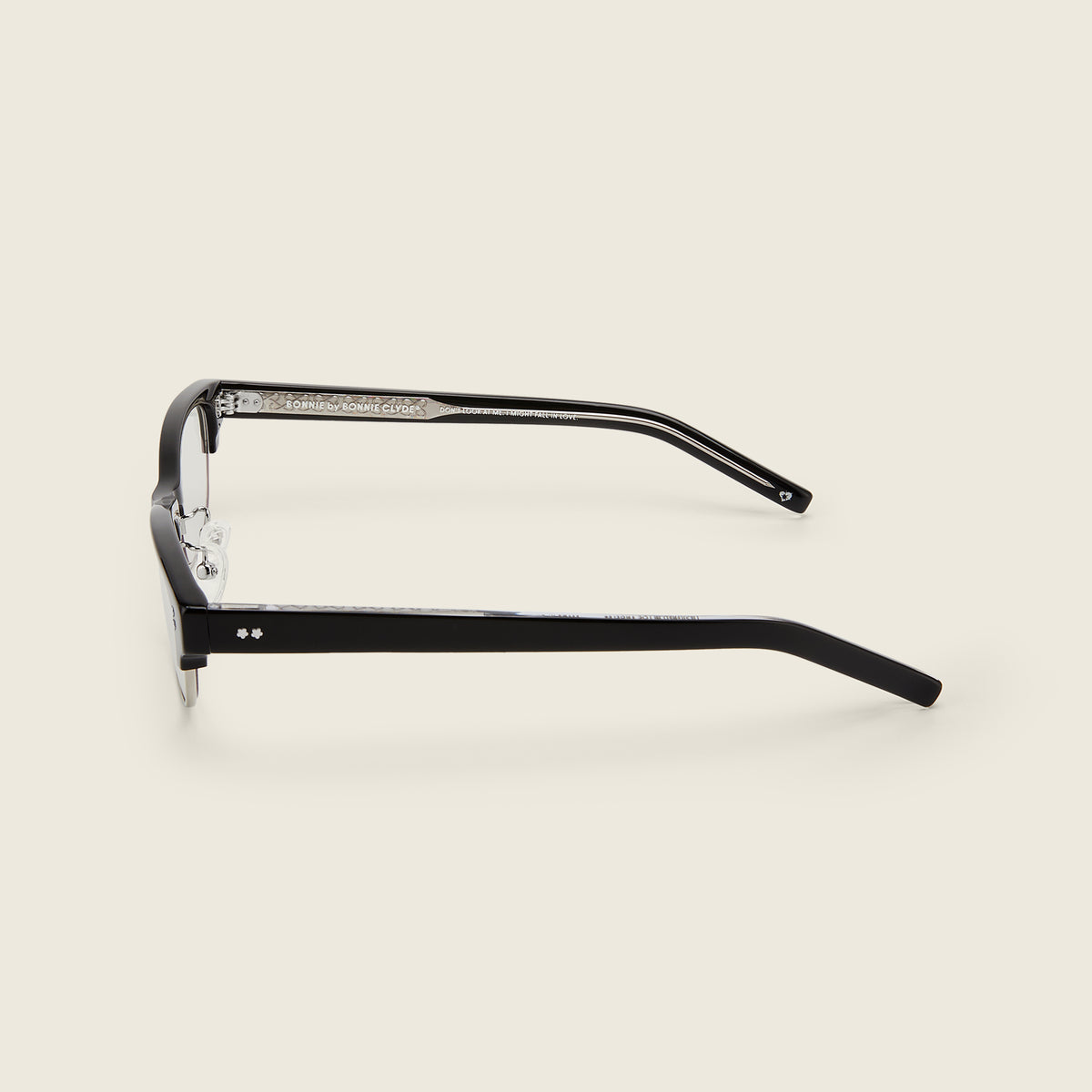 Closed Caption - black /clear