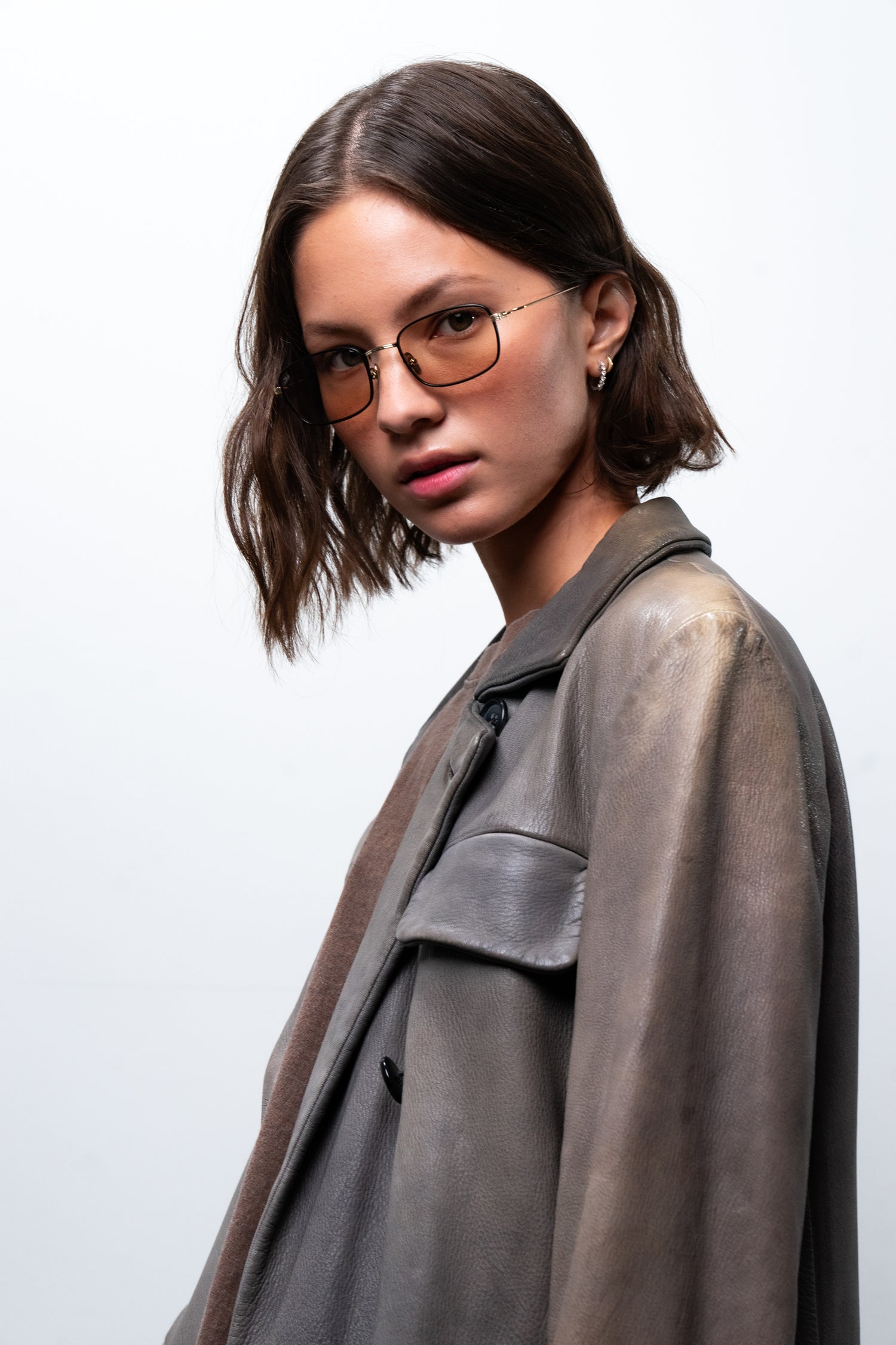 Grace - gold & matte black / beige