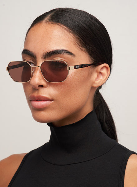 Hannah - gold / brown