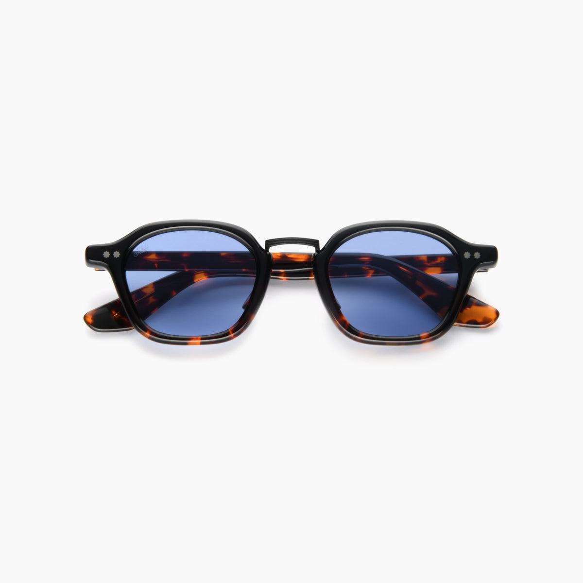 Iris - black & tortoise / blue