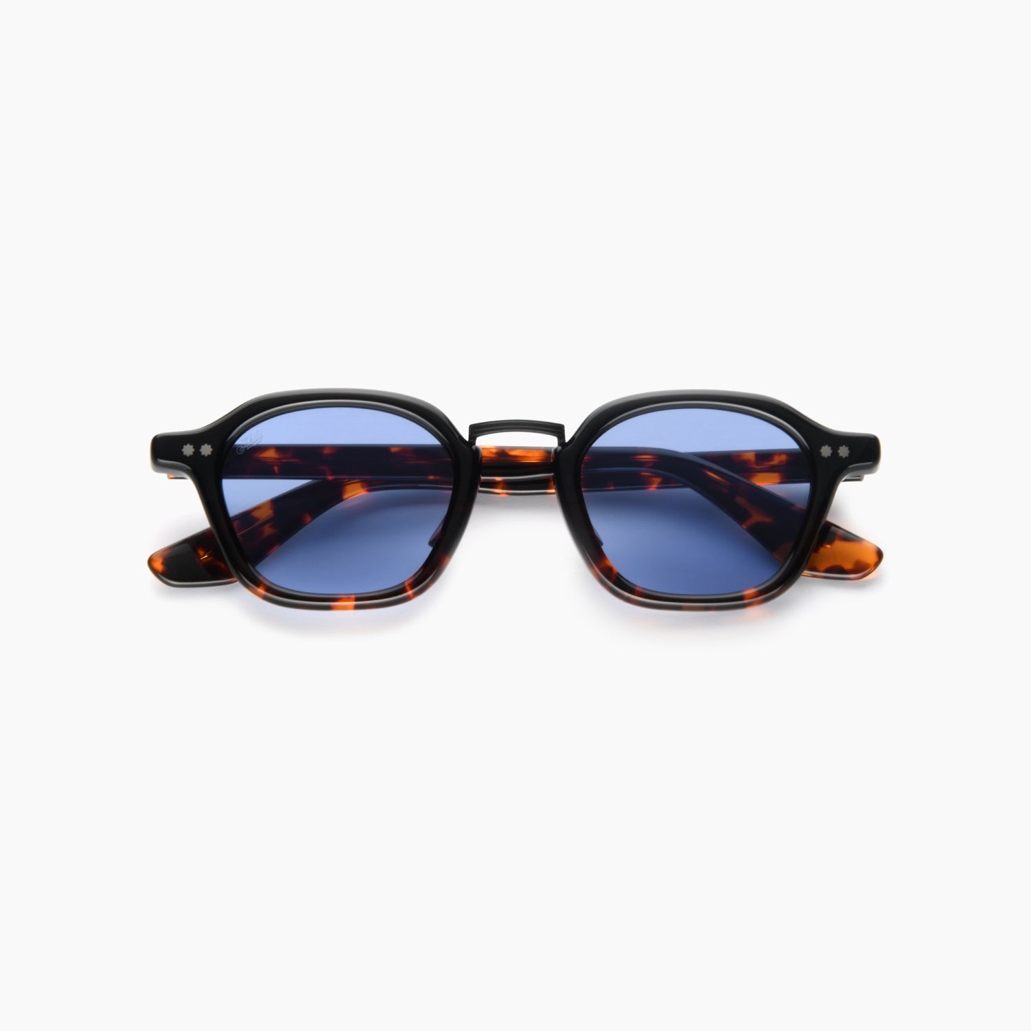 Iris - black & tortoise / blue