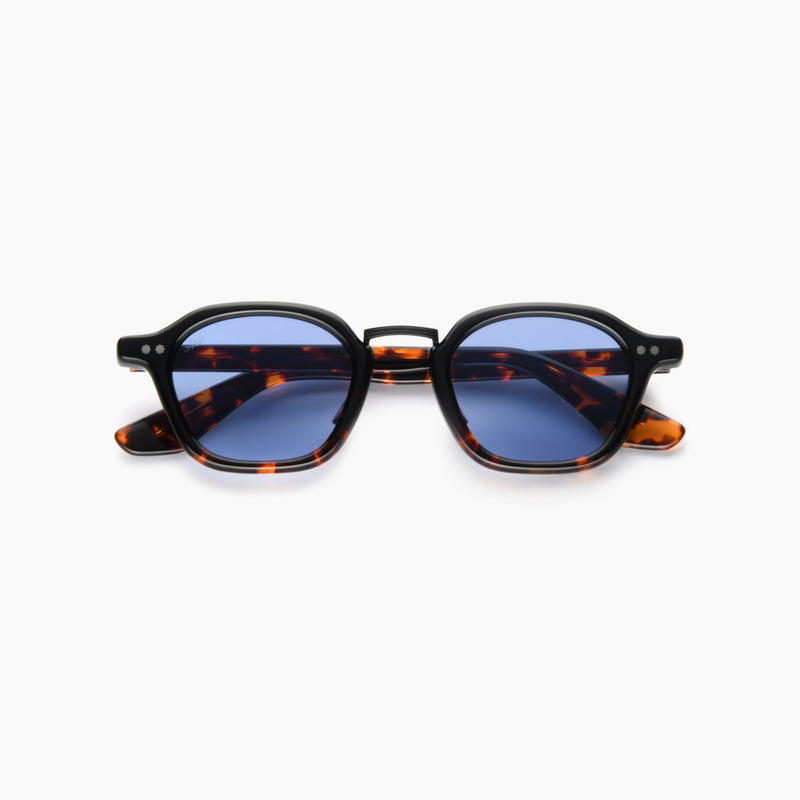 Iris - black & tortoise / blue