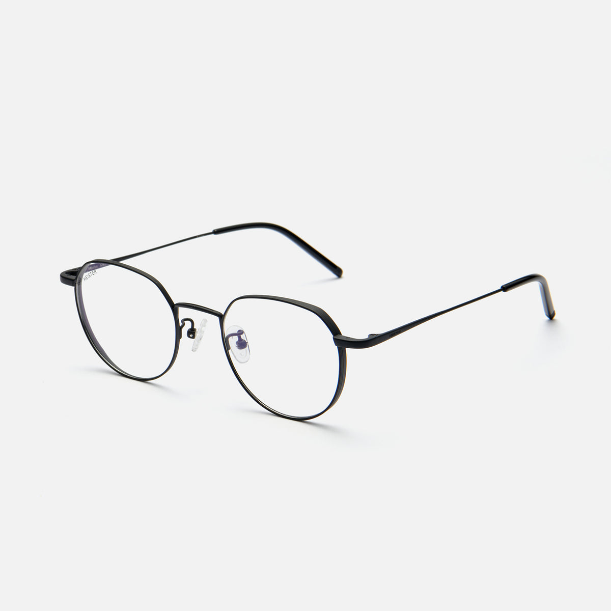 Martin - matte black / clear