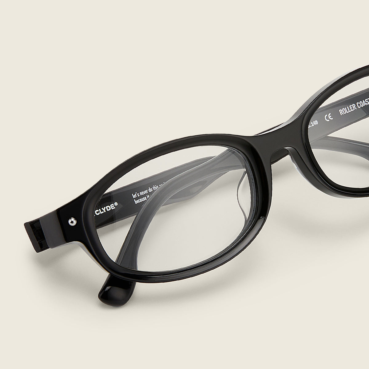 Rollercoaster- black / clear