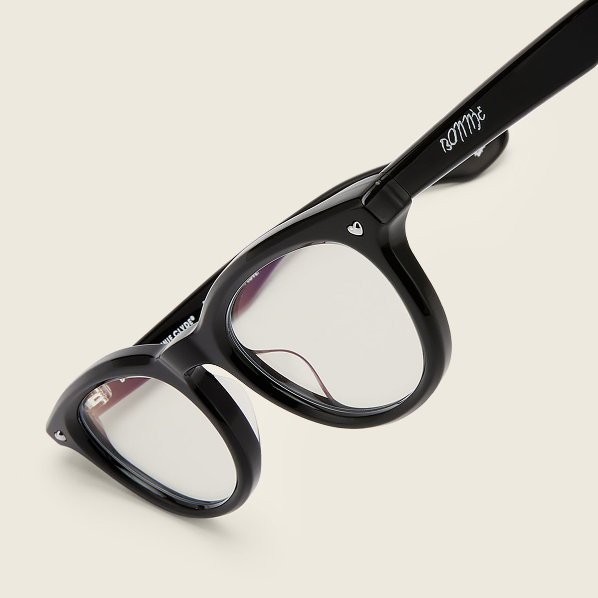 Romcom - black / clear