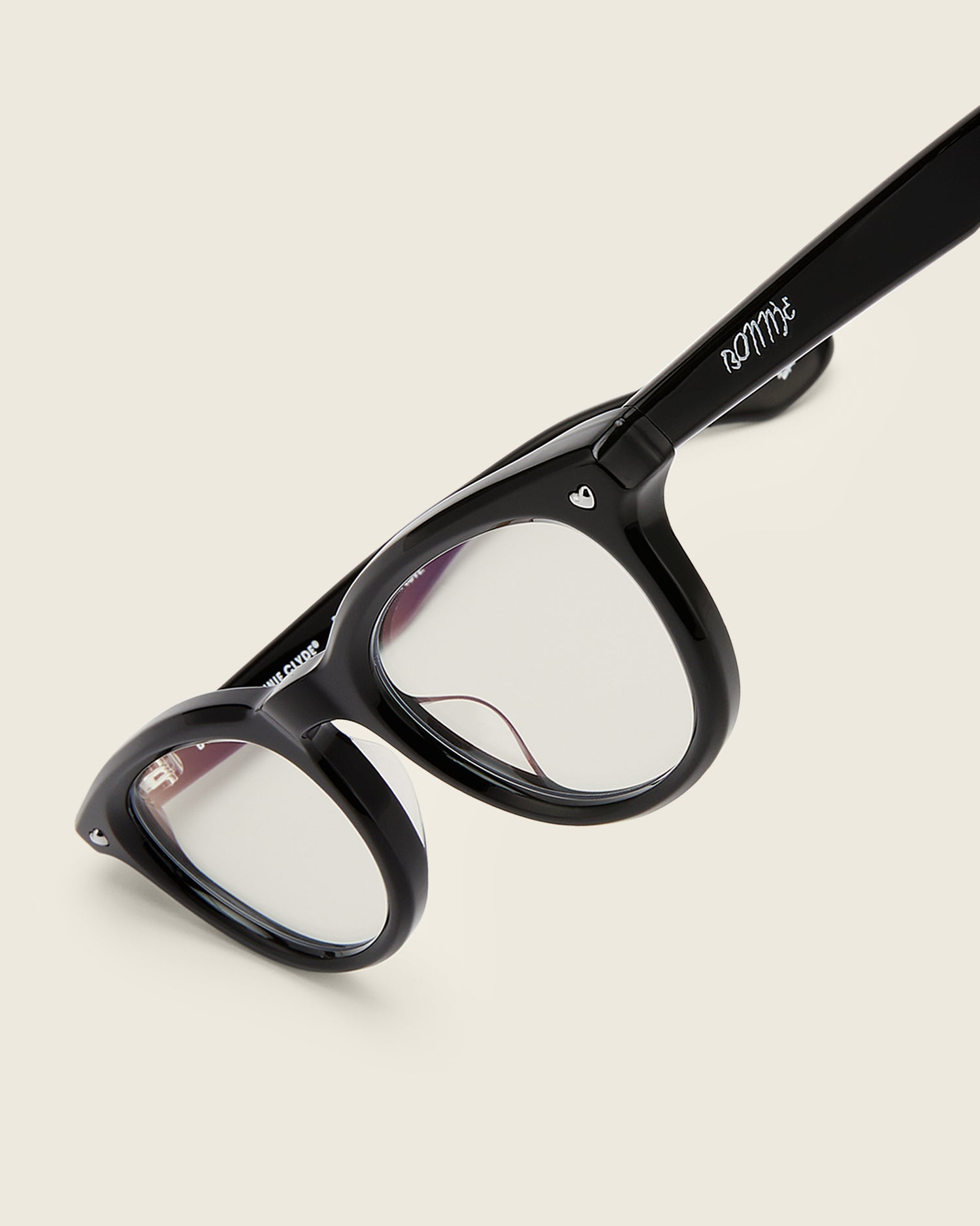 Romcom - black / clear