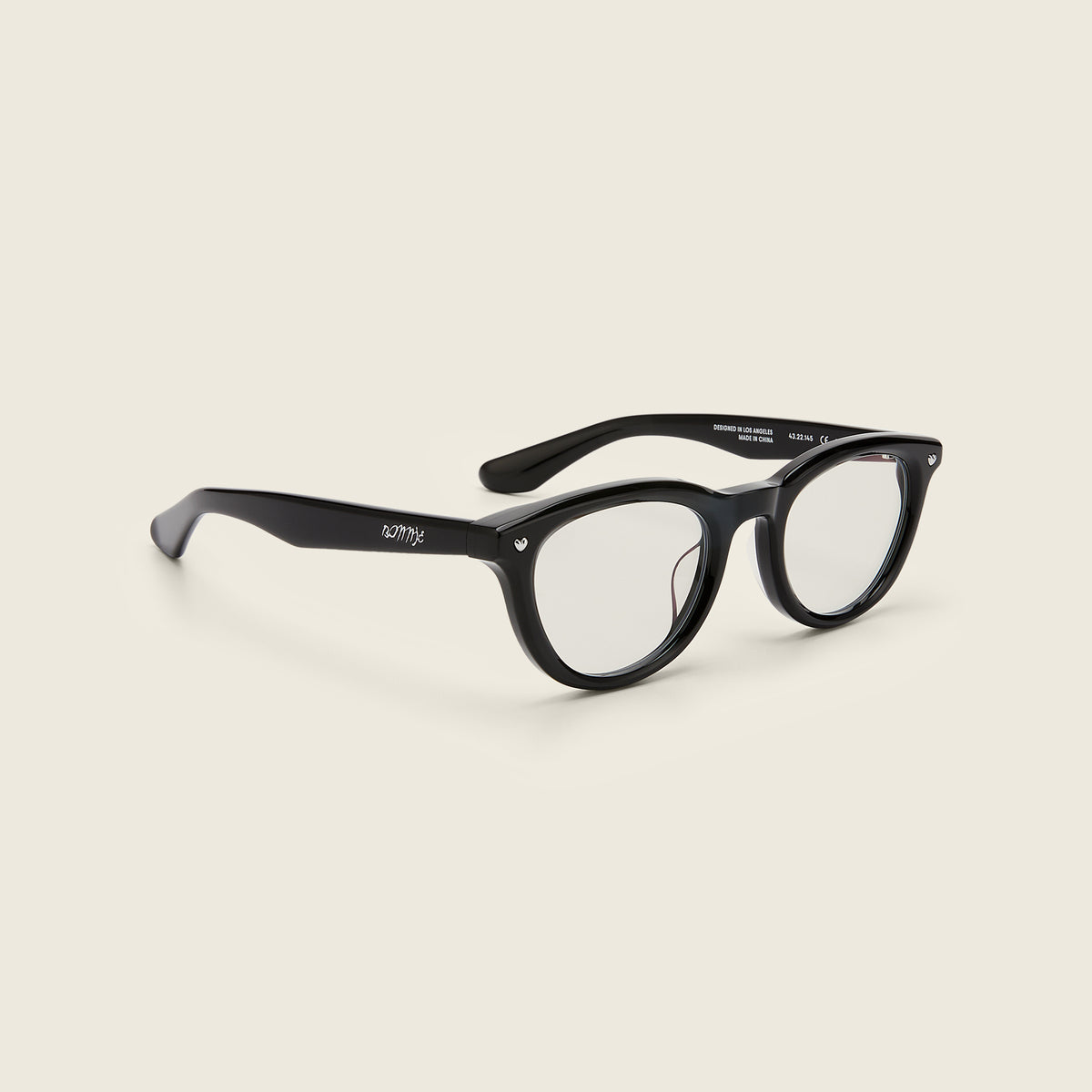 Romcom - black / clear