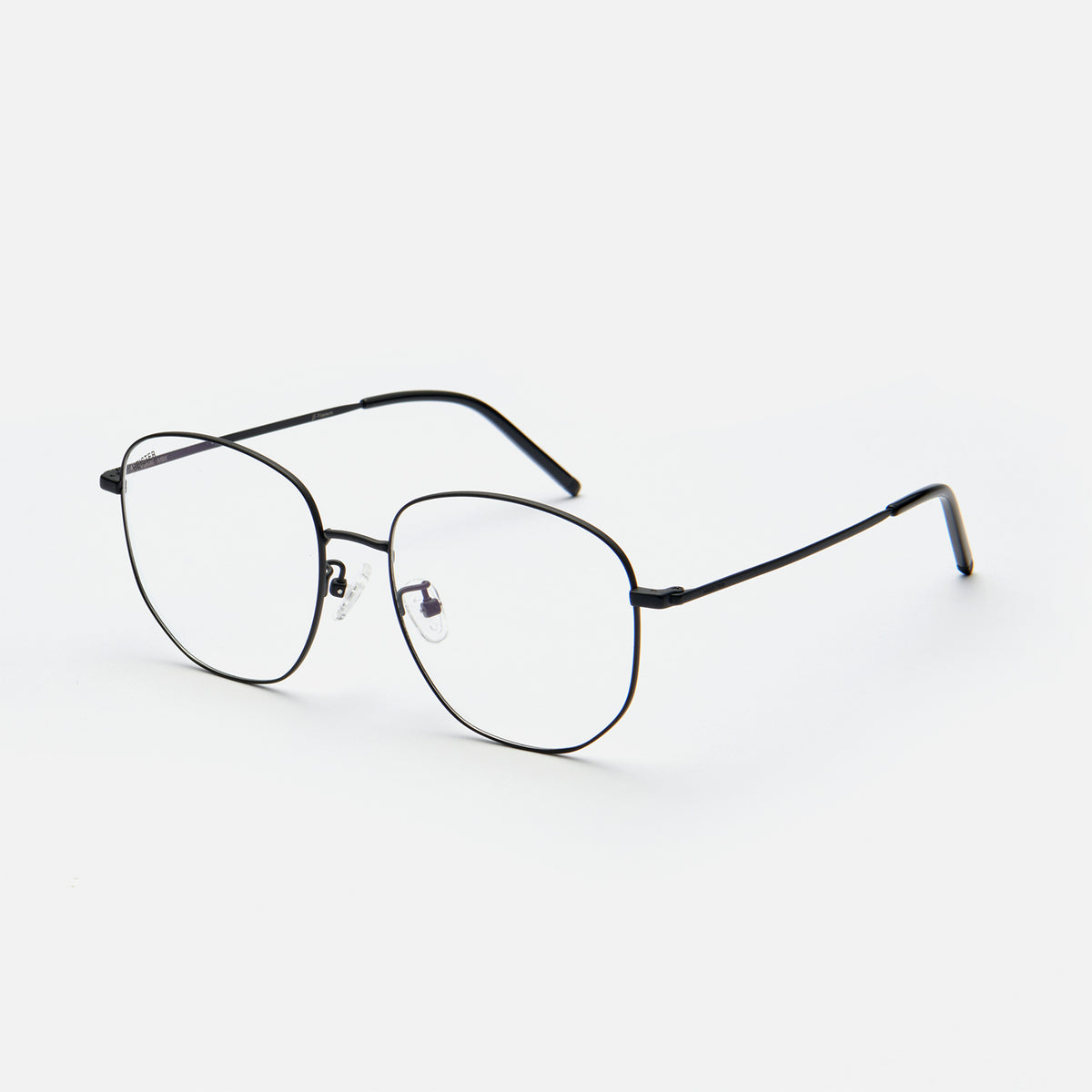 Vanilli - matte black / clear