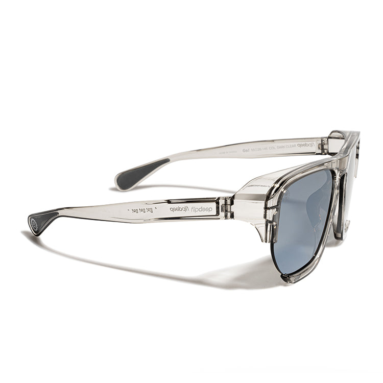 GO! - dark clear / black mirror