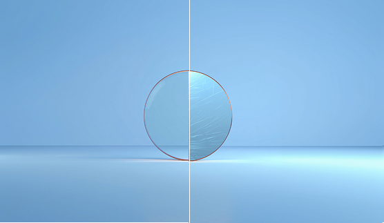 렌즈 코팅 상태 체크